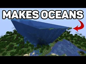 Flood Your ENTIRE Minecraft World With This Redstone Machine...