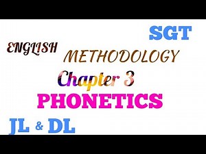 PHONETICS explained in telugu I SGT English Methodology