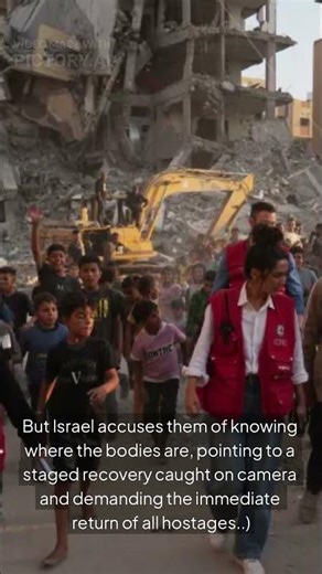 The Body Retrieval Stalemate | Gaza's Hostage Puzzle #shorts