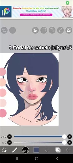 Tutorial de Cabelo Jelly Art: Aprenda a Desenhar Cabelos