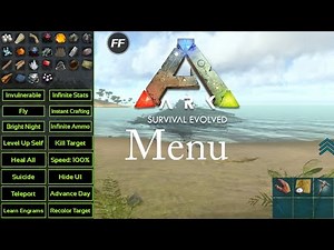 Ark Survival Evolved Mobile Mod Hack Menu No Need Root! And No lucky Patch Easy Step Apk+Obb 2020