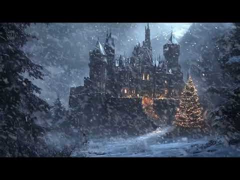 Cold Wind Howling Around A Remote Cabin In A Winter Storm For Deep Rest And Peace