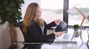 Magnetic Privacy Screen for MacBook Air 13 & 13.6 Inch (2022-2025, M2, M3, M4) Removable Laptop Privacy Filter Shield and Protector