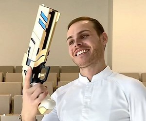 Making a Chocolate Gun