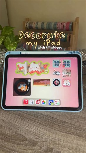 ⭐️ on Instagram: "Loved customizing this iPad setup using the @hiiiwidget 🍄 . . . . (iPad, iPad layout, aesthetic iPad setup, iPad widget)"