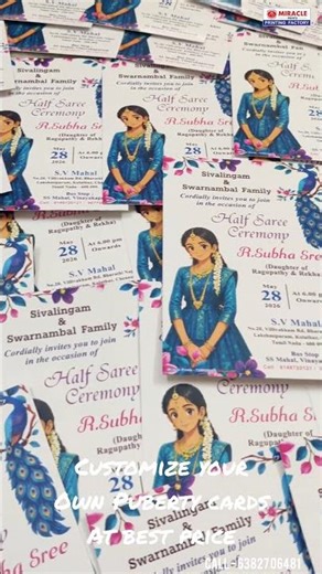 Beautiful puberty cards at best price for your special occasions