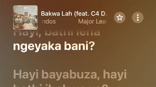 Bakwa Lah: Amapiano Music Lyrics Unveiled