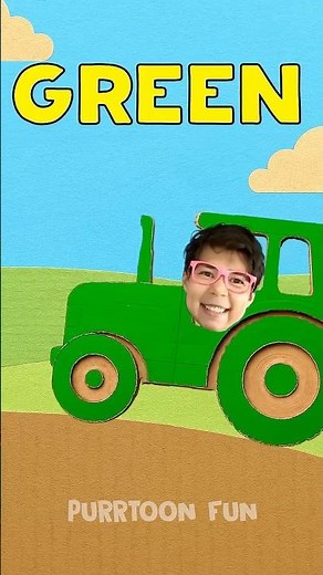 Color Learning for Preschoolers Tractor Edition 🚜 #colors #education