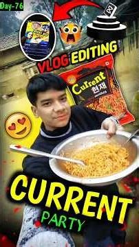 Mini Vlog Day-76 Spicy Current CHAOU CHAOU Challenge🤯 #minivlog #foryou #viralvideo #vlogger