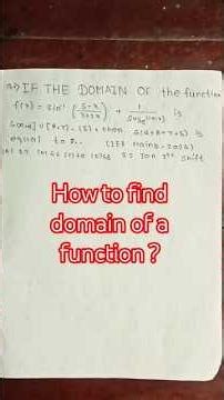 How to find range of a function ?🔥#jeemains#maths #pyq#2026