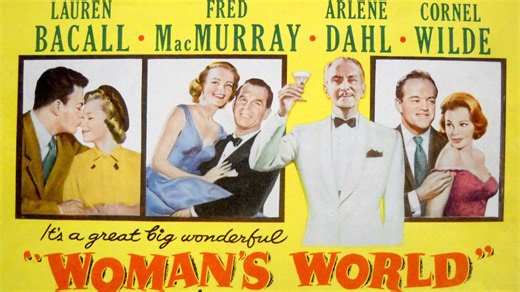 【英字】女人世界 Woman's World (1954) 让·尼古拉斯科+克利夫顿·韦伯+琼·阿利森+凡·赫夫林+劳伦·白考尔+弗莱德·麦克莫瑞