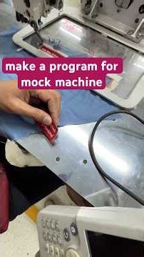 how to make a program for label #machine #loopstitch #machinesewing