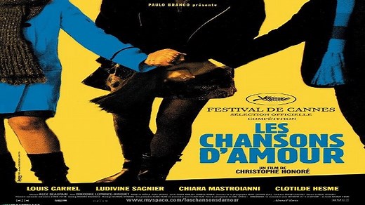 ASA 🎥📽🎬 Love Songs (2007) a film directed by Christophe Honoré with Louis Garrel, Ludivine Sagnier, Clotilde Hesme, Chiara Mastroianni, Brigitte Roüan