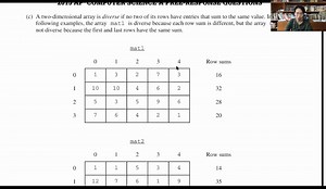 [手撕AP计算机] 14年真题讲解课 #apcsa#0311#录像