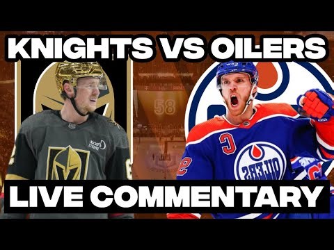 Edmonton Oilers Vs Vegas Golden Knights LIVE COMMENTARY! | 2025-26 NHL Season