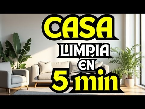 Tips para una Casa Siempre Limpia | Limpieza Diaria Rápida en Menos de 5 Minutos