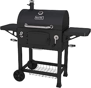 Dyna-Glo DGN486DNC-D Heavy Duty Charcoal Grill, Large, Black