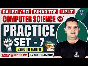 Computer Science Practice Set 7 🔥 | Rajasthan Computer Instructor, Bihar TRE 4.0, UP LT Exam 2026