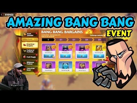 NEW Bang Bang Bargains & team up EVENTS SHOWCASE - call of dragons