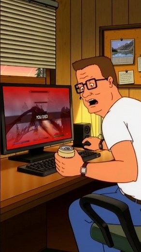 Hank Hill RAGES at Skyrim! #funny #memes #kingofthehill #hankhill #skyrim #elderscrolls #gaming