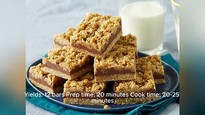 oatmeal bars recipe