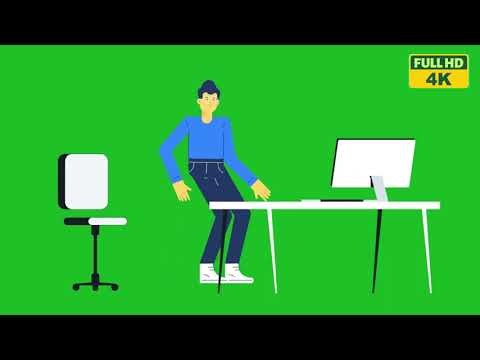 Green Screen 2D Animated Characters: Your Creative Canvas in 4K| #copyrightfree #greenscreeneffects