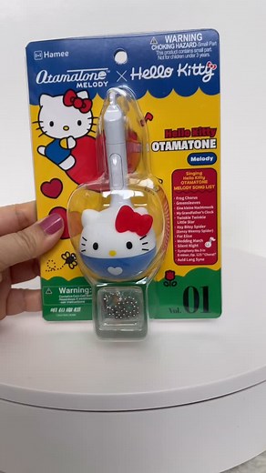 Toy Tiny Blog 💕 on Instagram: "{#gifted} Thank you to @HameeUS for the Otamatone Melody Sanrio (Hello Kitty). These supercute special edition mini-sized Otamatones come programmed with several well-known songs you can play along with! Available in five different styles featuring Hello Kitty, Cinnamoroll, My Melody, Kuromi and Pompompurin! Get this in the bio link. #hamee #otamotone #otamatonemelody #sanrio #hellokitty"