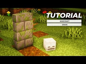 [Minecraft] How to make a realistic Grave (No mod command)