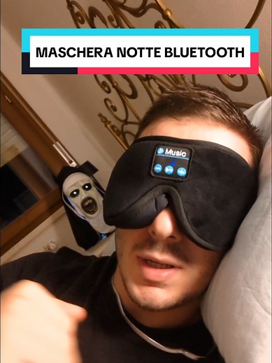 Maschera Notte Bluetooth: Il Tuo Compagno di Sonno