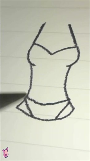 Drawing a y2k outfit step by step on Skribly