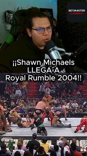 ¡¡Shawn Michaels LLEGA A Royal Rumble 2004!! #WWE #wrestling #prowrestler #prowrestling #WrestleMania | UkeWrestling