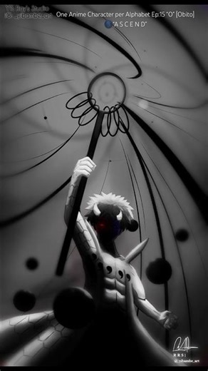 “A S C E N D”🌑 | Naruto Shippuden | One Anime Character per Alphabet Ep.15 “O” [Speedpaint]