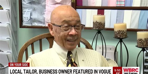 Local tailor, business owner featured in Vogue