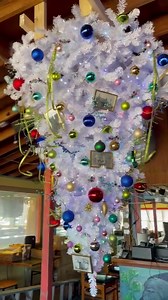 The Tybee Lighthouse tree is up for North Beach Bar and Grill’s 1st Annual Ho Ho Holiday Pop Up. Nov 12 - Jan 12. We are fortunate to be part of their 30 year anniversary event. Thanks to Jane Coslick for the wonderful design! #northbeachbarandgrill #tybeelighthouse #janecoslick #savethetybeelighthouse #tybeeposttheater #tybeeislandmarinesciencecenter #savannahhumanesociety | Tybee Lighthouse