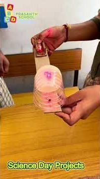 Science Day Projects#viralvideo #education #viral
