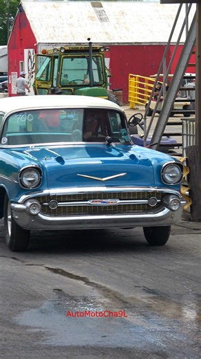 138K views · 5.9K reactions | 1957 Chevy Racing at Great Lakes Dragaway | Automotocha9l | Facebook