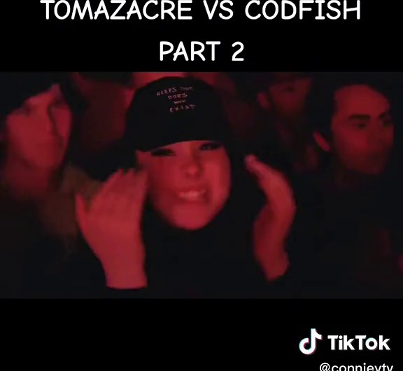 TOMAZACRE VS CODFISH PART 2!! KEEP FOLLOWING US FOR MORE BEATBOX VIDS. ESH!! #tomazacre #gbb #codfish #foryou #beatbox