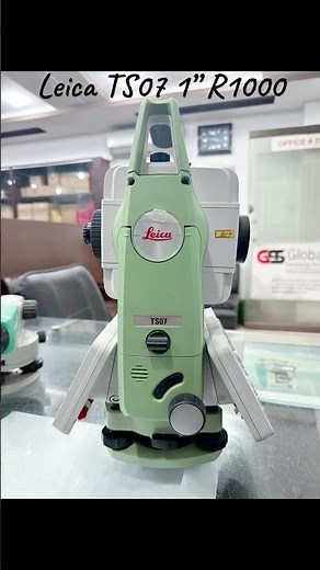 Leica TS07 1” R1000 Total Station #leicageosystems #totalstation