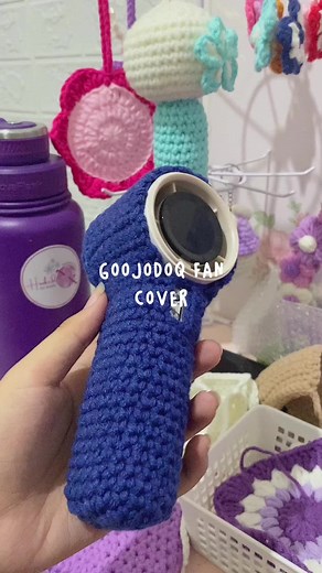 Colorful Crochet Cover Tutorial | Goojodoq Fan Pattern