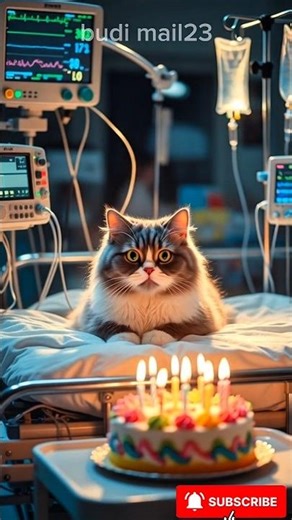 kucing sakit🤕🥺#shorts #cat#hapybirthday