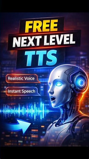 FREE AI Voice Generator 😱 | Next Level TTS | Real Human Voice (No Cost)