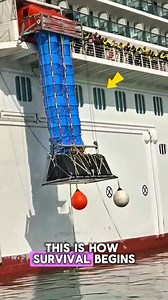 This Cruise Ship Escape Slide Is Incredible This emergency escape slide allows cruise passengers to evacuate quickly and safely during critical situations. Designed for rapid deployment and controlled descent, it reduces panic, speeds up evacuation, and enhances onboard safety—making it a vital life-saving feature at sea. #cruiselife #safety #emergency #LifeSaver #technology Credits : The-Last-Hours / yt | Prime Tech Media