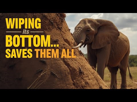 The Elephant's Secret: How Wiping Its Bottom Saves an Entire Ecosystem