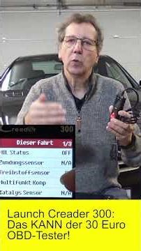 Launch Creader 300: Das KANN der 30 Euro OBD-Tester! #werkstattdino