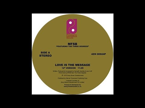 MFSB: "LOVE IS THE MESSAGE" [J*ski WBLS CRIB Extended Edit]