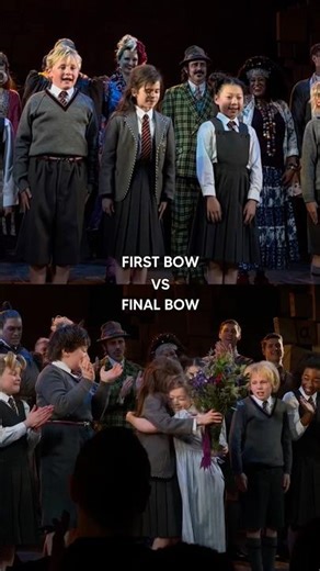 Their first bow vs final bow ❤️‍🩹
