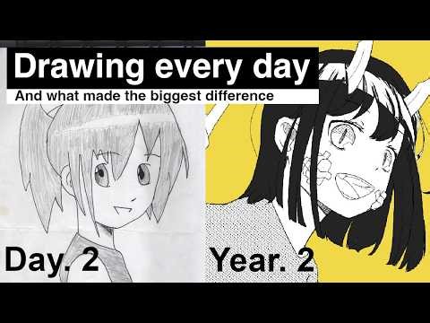 2 Years of Drawing: What Actually Changes?
