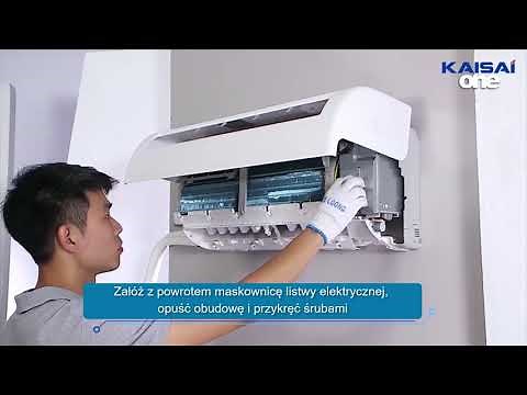 Montaż klimatyzatora KAISAI One (KRX)