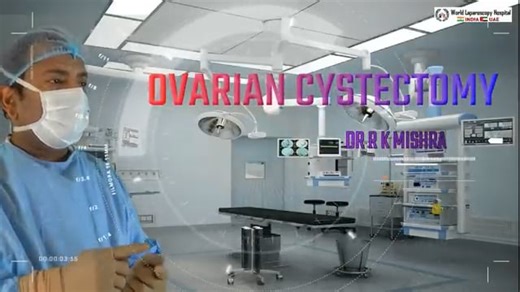 Laparoscopic Ovarian Cystectomy - Aspiration with Transparent Needle
