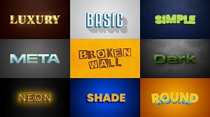 Text Effects 3D